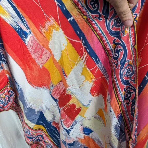 Tolani Collection NWT Colorful Kimono Sz 2XP - Picture 4 of 11
